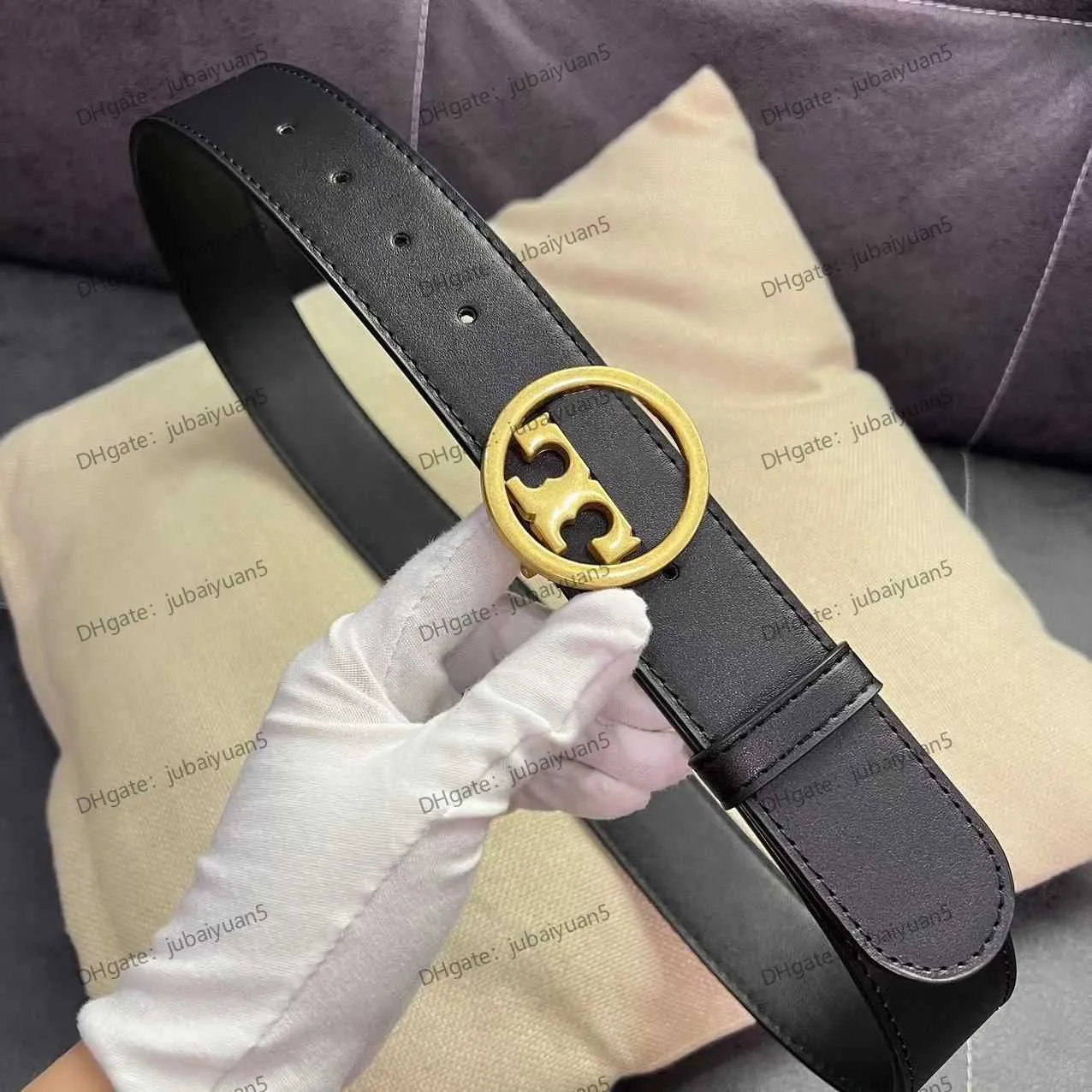 Ceinture En Cuir Pour Hommes Et Femmes Ceinture De Boucle Lisse Decontractee De Mode Classique Avec Une Largeur De 3 8 Cm 90 120 Cm De Longueur Adaptee Aux Jeans Et Aux Occasions