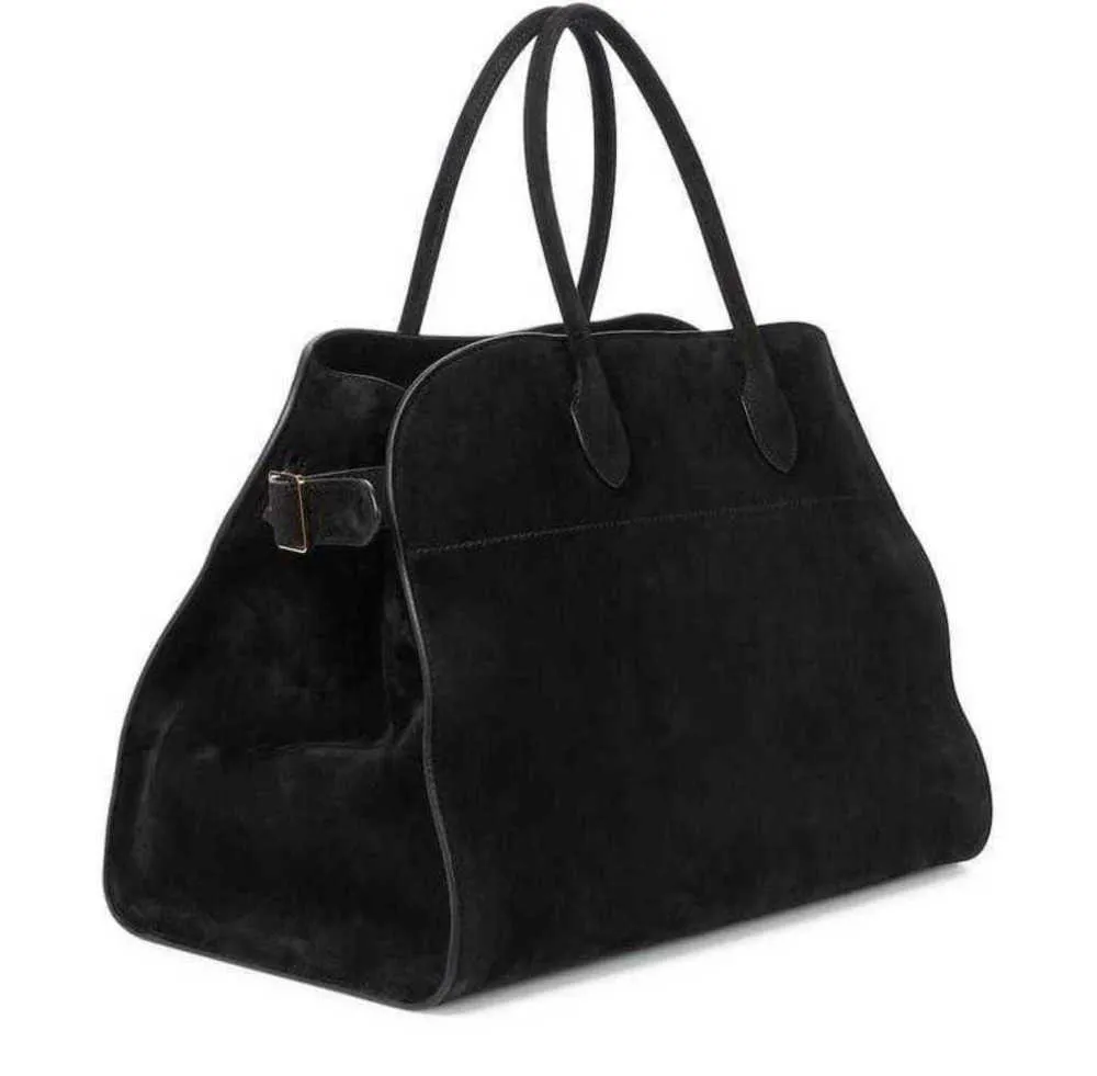 Designer Bags Sac en cuir Margaux Hand Suede Dayong Commuter Bag Cowhide Tote Travel One Shoulder LuxuryClassic tote THE ROW Mode loisirs