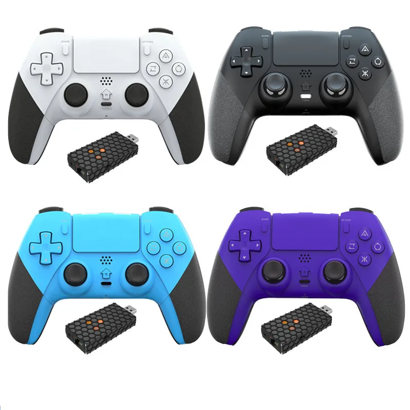 جهاز تحكم بلوتوث اللاسلكي لـ P5 5SP Shock Controllers Gamepad for Mownstick Gamestick Gamepad مع حزمة البيع بالتجزئة