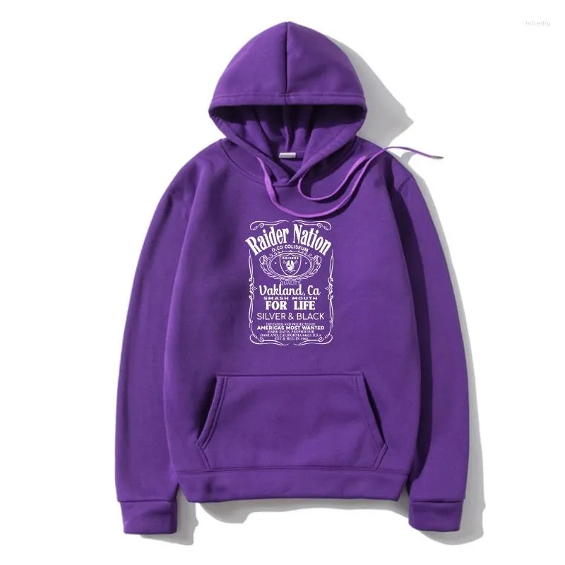 Heren Hoodies Heren Warm SweatSweatshir Raider Nation Label Cool Dames Bovenkleding