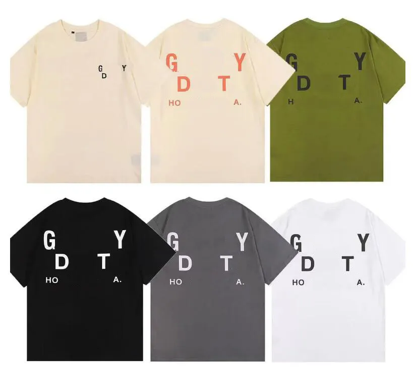 OU GALERIE T-shirts Hommes T-shirts Femmes Designer T-shirts cotons Tops Homme Chemise Décontractée Luxurys Vêtements Rue Shorts Manches A1