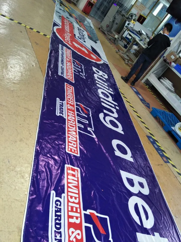 Outdoor Digital Printing Advertising Large Mesh/Fence Fabric Banner