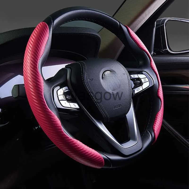 Coprivolante Auto In Microfibra, Nero, Diametro 38 Cm, Antiscivolo E Traspirante, Universale, Facile Da Montare