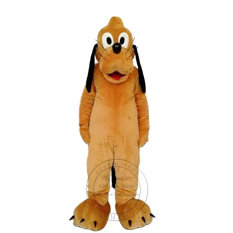 Super Cute Fine Ears Dog Mascot Costume Cartoon tema in maschera Costumi anime Ad Apparel Costumi di personaggi