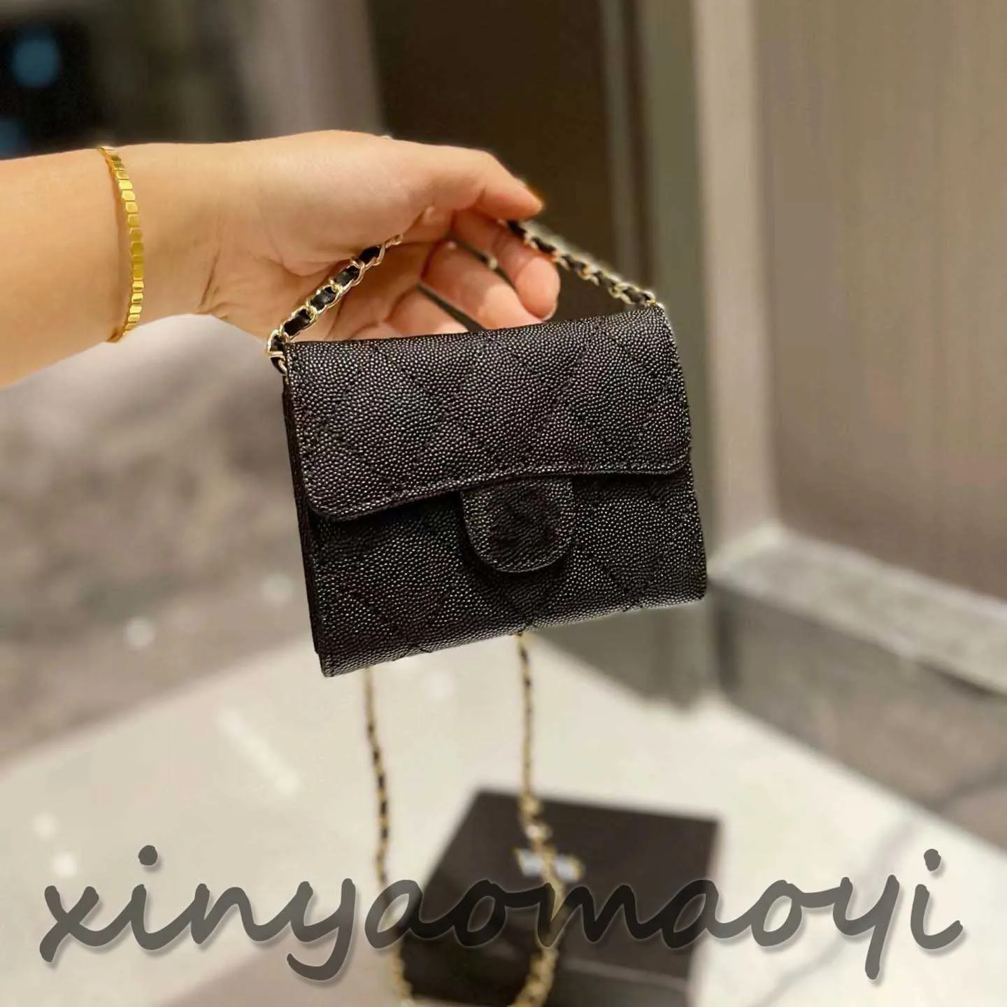 Designer Bag Super Mini Handbag Card Purse Hold bag Mini cute Small black bag