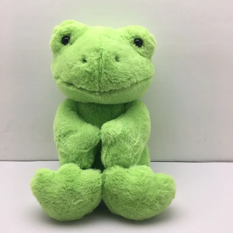 Bonecas de Pelúcia 40 cm Sapo Verde Brinquedo Construa um Urso de Pelúcia Macio Figura Boneca de Alta Grau Presente para Crianças Decoração de Quarto 230705