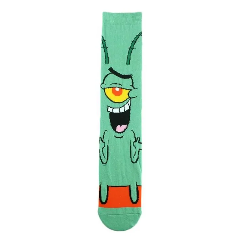 mens socks men women cotton funny colorful cartoon character happy pattern creative calcetines hombre divertido skarpetki sokken