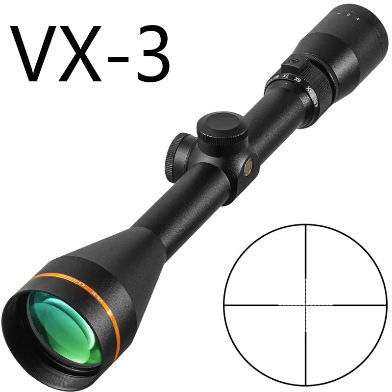 LP Vx 4.5-14x50 Mil-dot Riflescopes Rifle Scope Hunting Scope with 11/20 Mounts