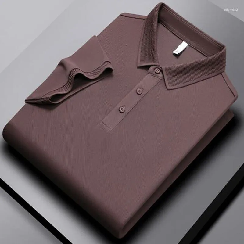 Herren Polos Sommer T-Shirt Einfarbig Kurzarm Revers Hochwertiges Poloshirt Jung