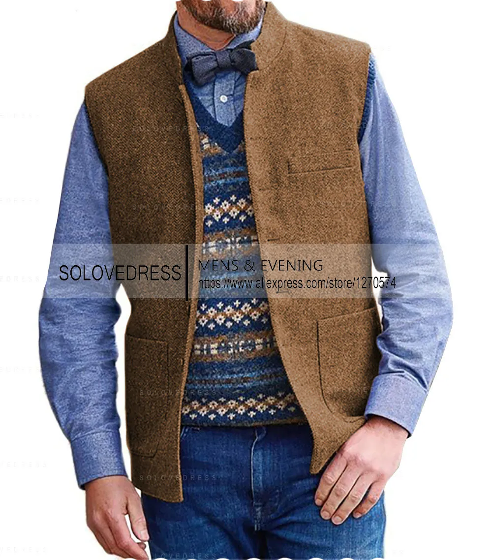 Mens casual deals wool vest