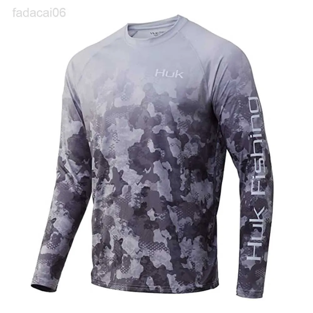 Fishing Accessories HUK Performance Fishing Shirts Long Sleeve UV  Protection Long Sleeve Fishing Wear Summer Men Fishing Suit Breathable  Angling Top HKD230706 From Fadacai06, $15.68