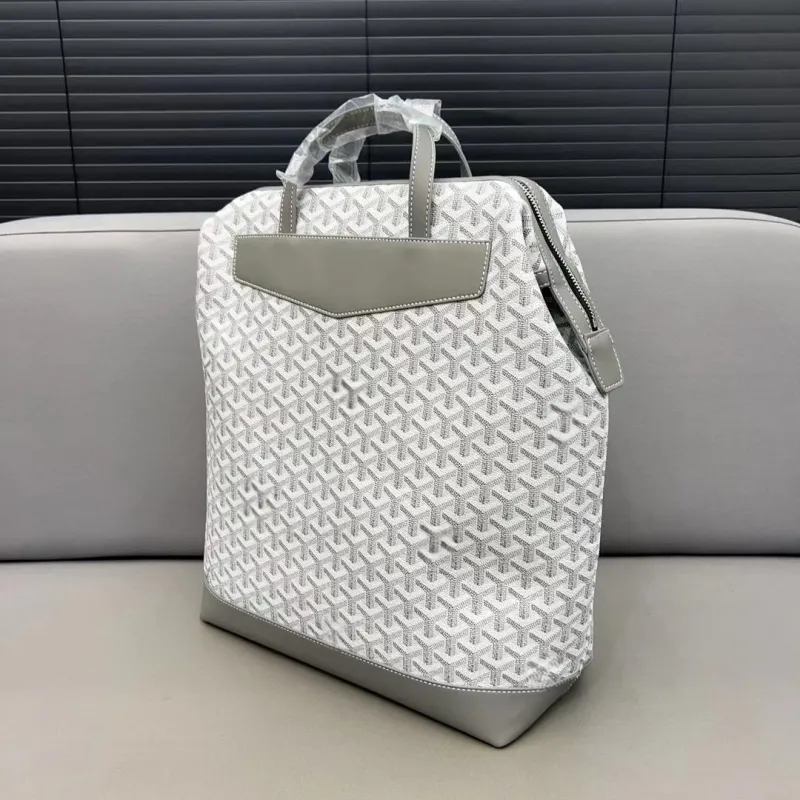 rugzak designer rugzak heren rugzak luxe schooltas GY White splicing unisex verstelbare schouderriem schooltas Stijlvol eenvoudig en makkelijk mee te nemen