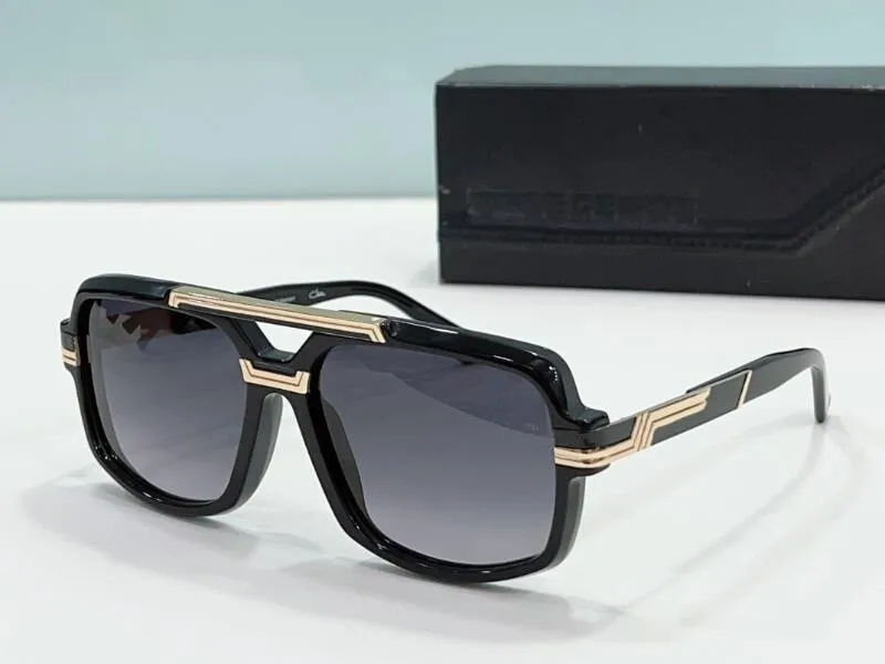 Realfine 5a Eyewear Carzal Legends Mod.8042 Lüks Tasarımcı Güneş Gözlüğü Erkek Kadın Gözlüklü Kumaş Kutusu
