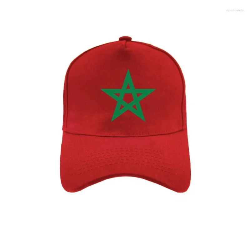 Ball Caps Marokko Vlag Baseball Verstelbare Snapback Mode Unisex Cool Hoeden MZ-285