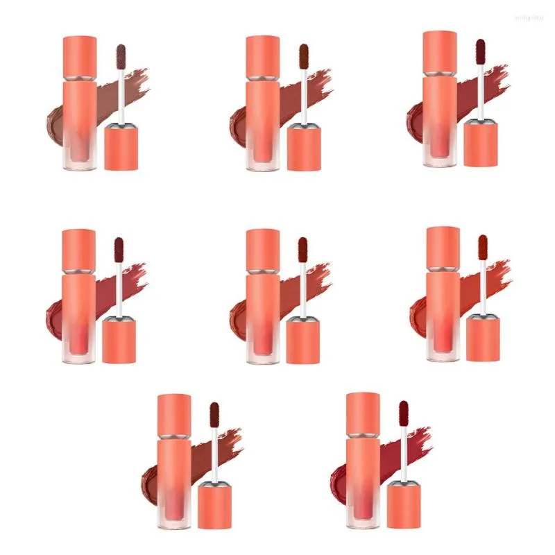 Lip Gloss 2 5g Matte Lipstick Waterproof Long Lasting Travel Pockets Handbag Lipsticks Makeup For Women Girlfriend Gifts