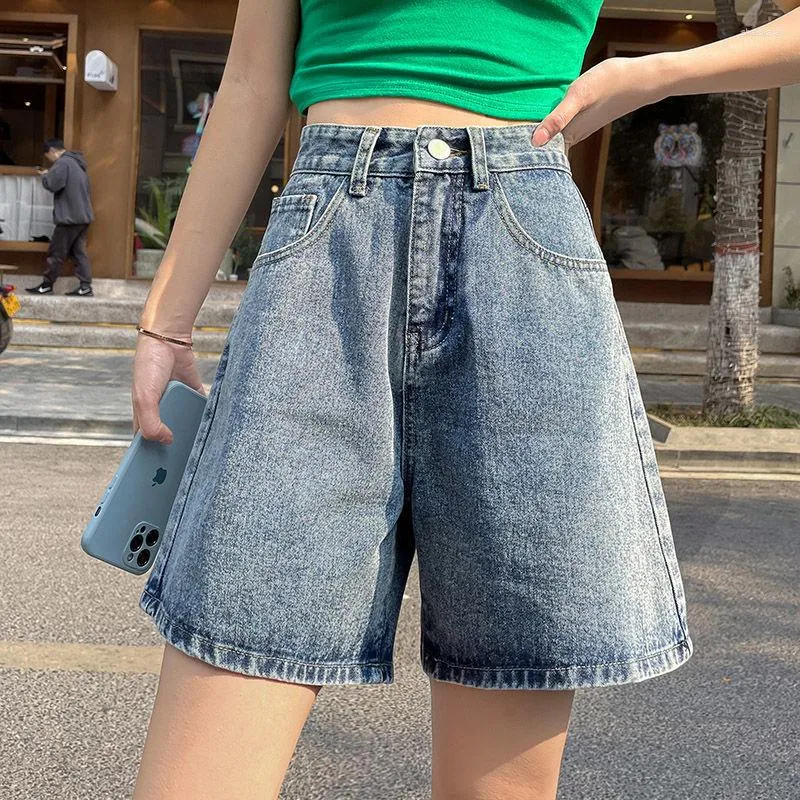 Jeans femme Denim Shorts taille haute trucs choses pour été court Y2k mode femme vêtements jupe pantalon coréen Streetwear Jean