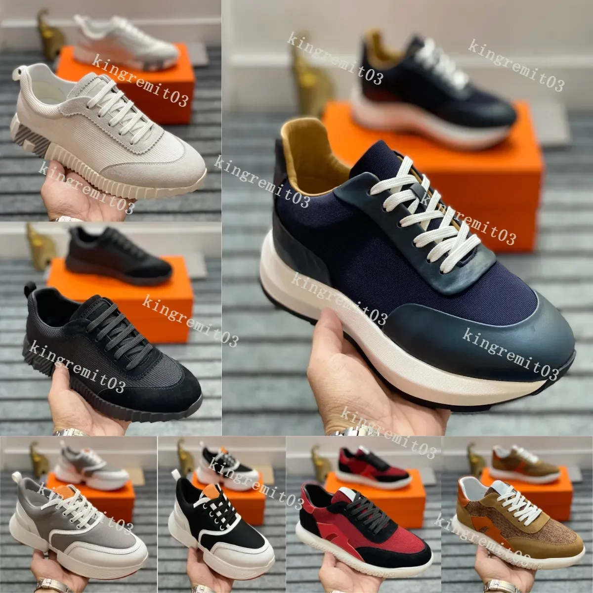 Bouncing Designer Sneaker Casual Depart Platform Canvas Shoes Tourist Resort Sneakers Fashion Trainer 85060 s