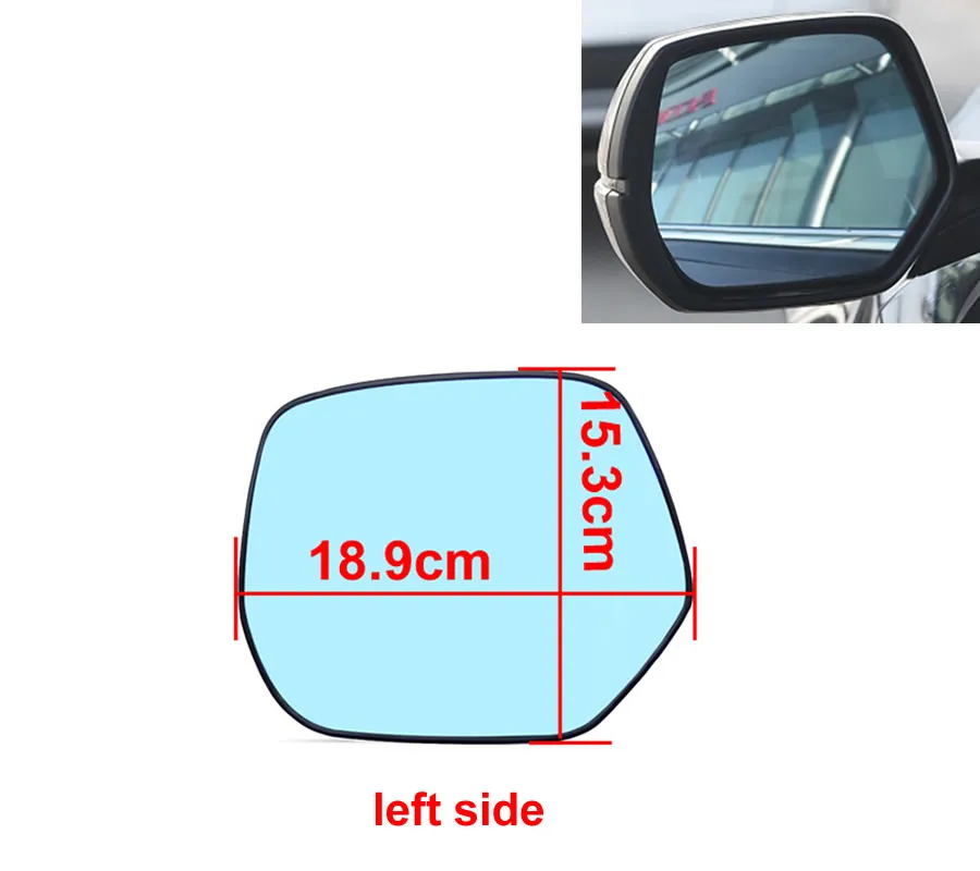 Crv rear clearance view mirror
