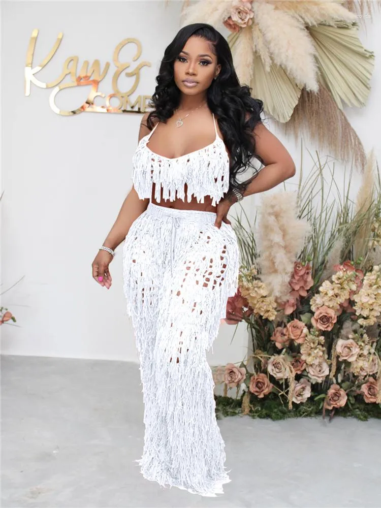 fishnet halter crop top