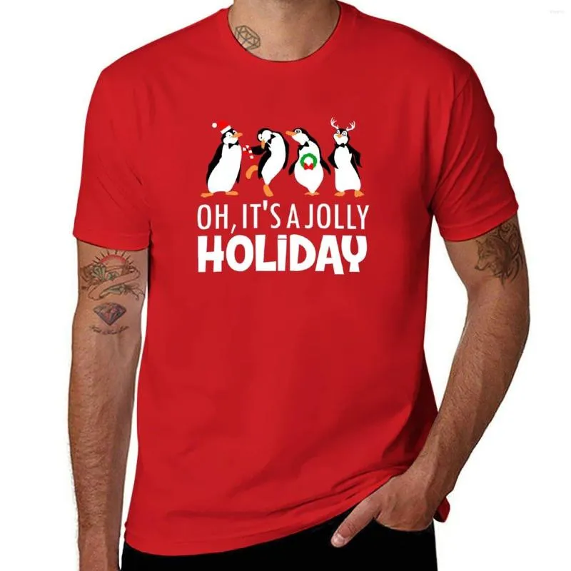 Herenpolo's Oh It's A Jolly Holiday T-shirt Blanco T-shirts Vintage Kleding Zomertop Heren