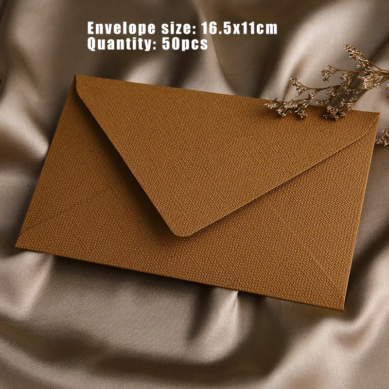 Juego De Tarjetas De Felicitación Con Aspecto De Lino – 10 Tarjetas Y 10 Sobres, 16x16 Cm, Colores Verdes