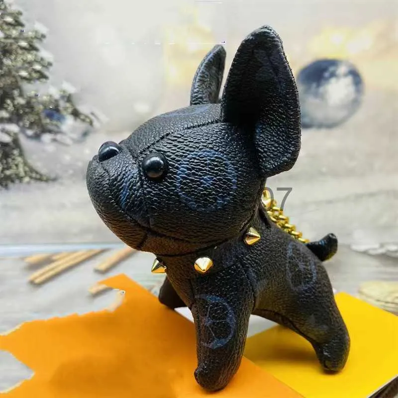 French Bulldog Luxury Designer Keychain With Orange Box Mens Waist Buckle Leather Presbyopia Keyring Pendant For Aftermarket Key Fob Fashionable C J0706 From Catherine07 12.4 DHgate.Com