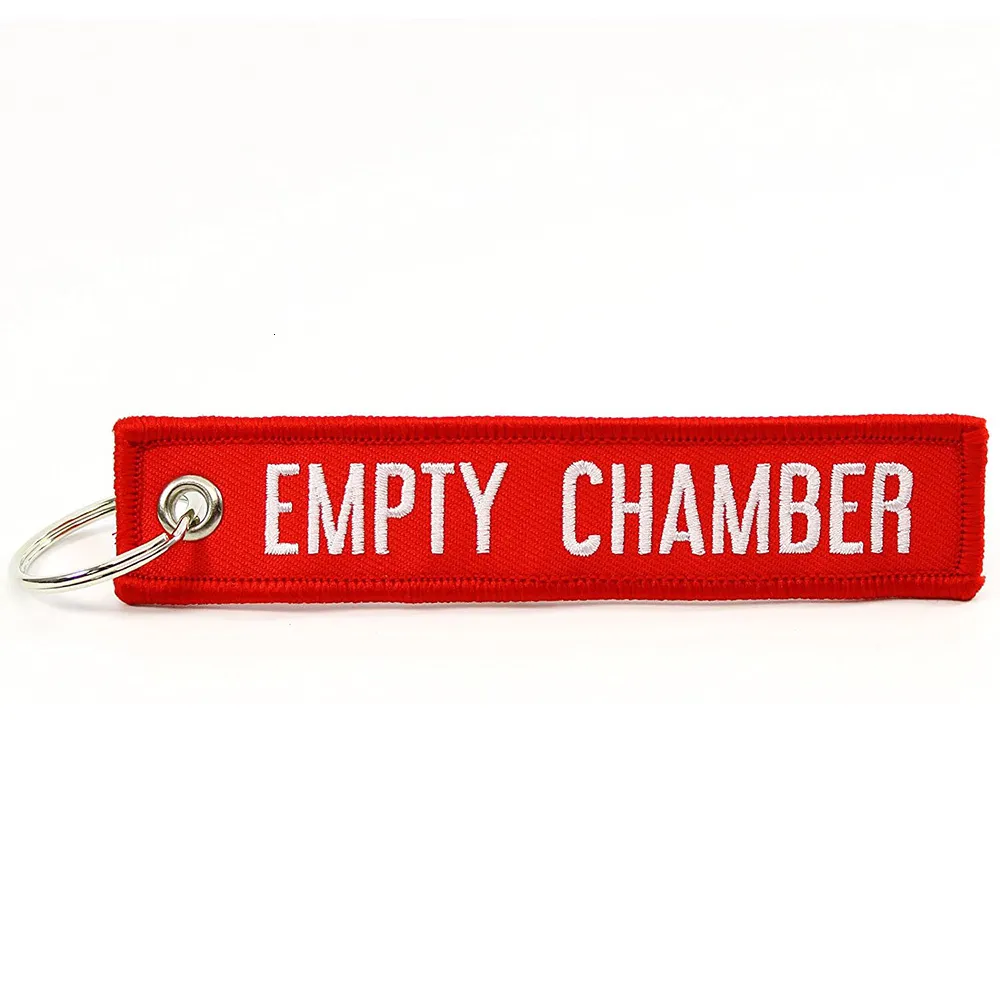 Safety Key Chain Label Safety Key Chains Empty Chamber Aviation Safety Tag, Indicator Red ...