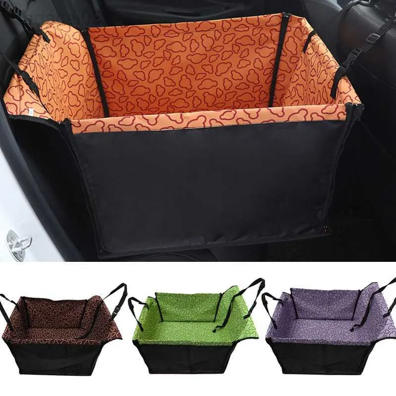 Étanche Pet Carriers Dog Cover Mats Hamac Coussin Transportant Pour Chiens transportin perro autostoel hond Siège De Voiture Sac HKD230706