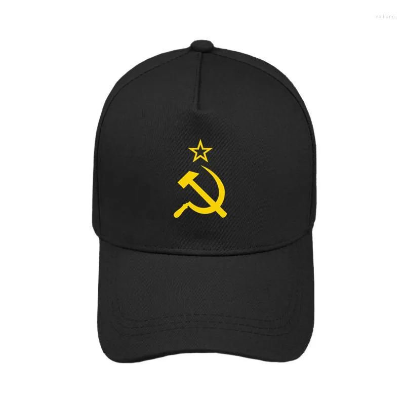 Ball Caps Soviet Flag Hammer And Sickle Communist Communism USSR CCCP Baseball Hip Hop Cap H76