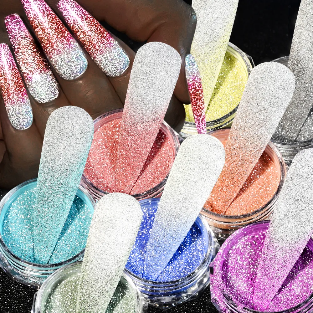 Colorful Cosmetic Glitter Bulk Fine Glitter Powder for Wholesale - China  Cosmetic Glitters for Nails, Glitters for Nails