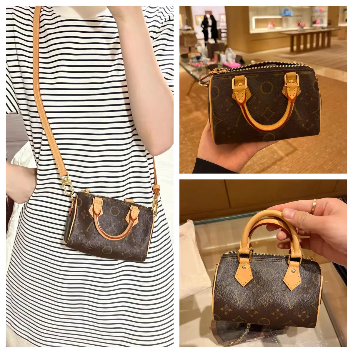 Sac à taie d'oreiller pour femme mini sac à main en cuir véritable Boston sac à main de luxe pour femme sac rapide nouveau modèle Vente chaude nano