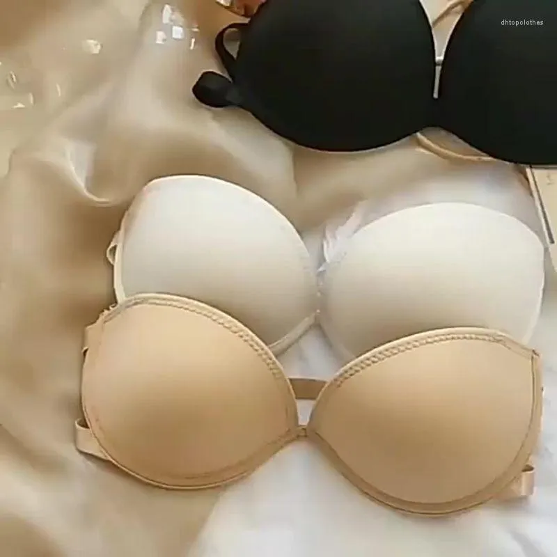Plus Size Backless Strapless Seamless Bra And Underwear With Push Up And  Big Breasts Elegant And Sexy Lingerie For Wholesale From Dhtopclothes,  $14.46