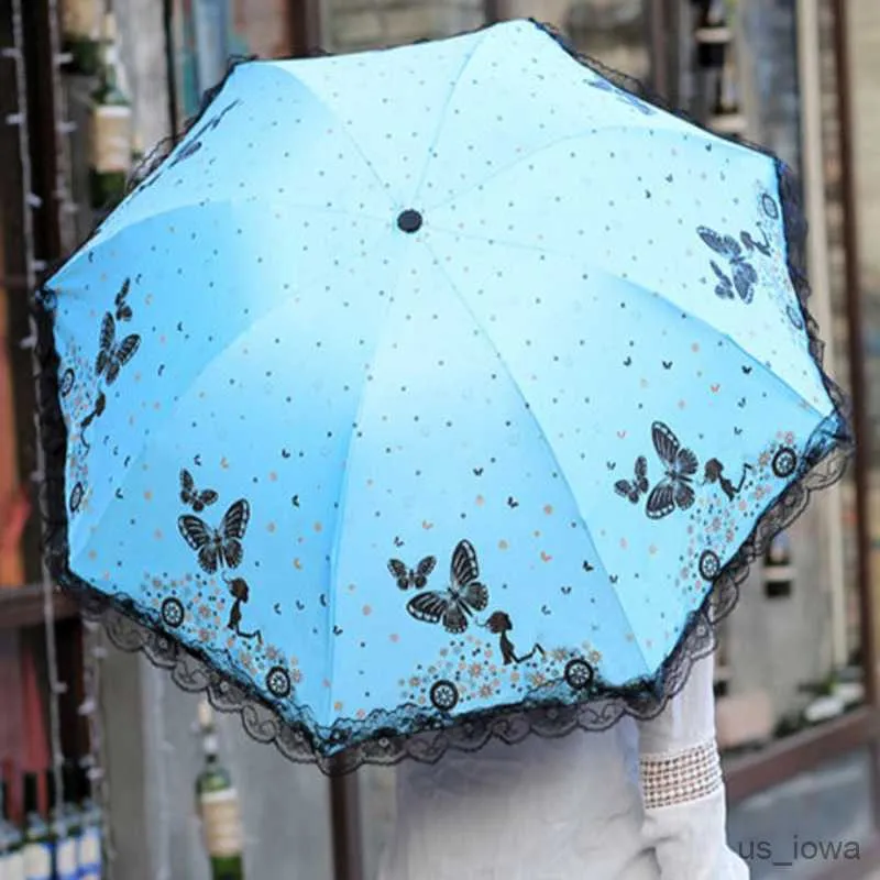 Graffiti Hip Hop Travel Umbrella - Compact Windproof & UPF 50+ Sun Umbrella, Manual/Auto Open (35.4" Arc)