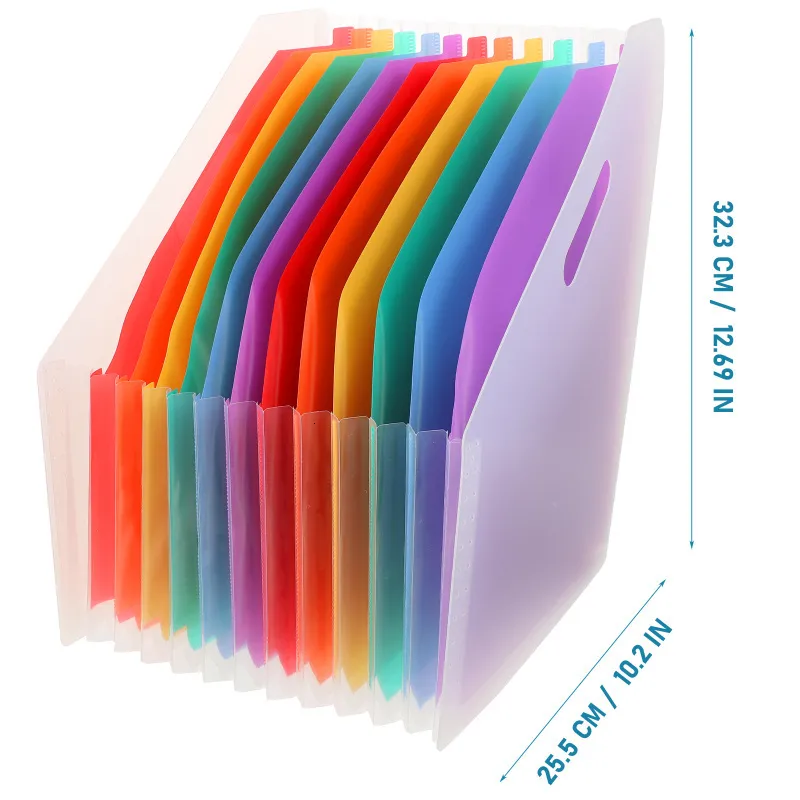 Ansook Plastic Hanging File Folders Legal Size,Heavy Duty 4" Expansion