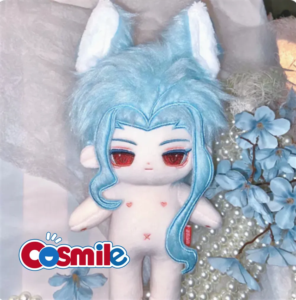 Dolls Cosmile Anime Genshin Impact II Dottore The Doctor Plysch 20cm Doll Toy Body Game Cosplay Cute C YK 230705