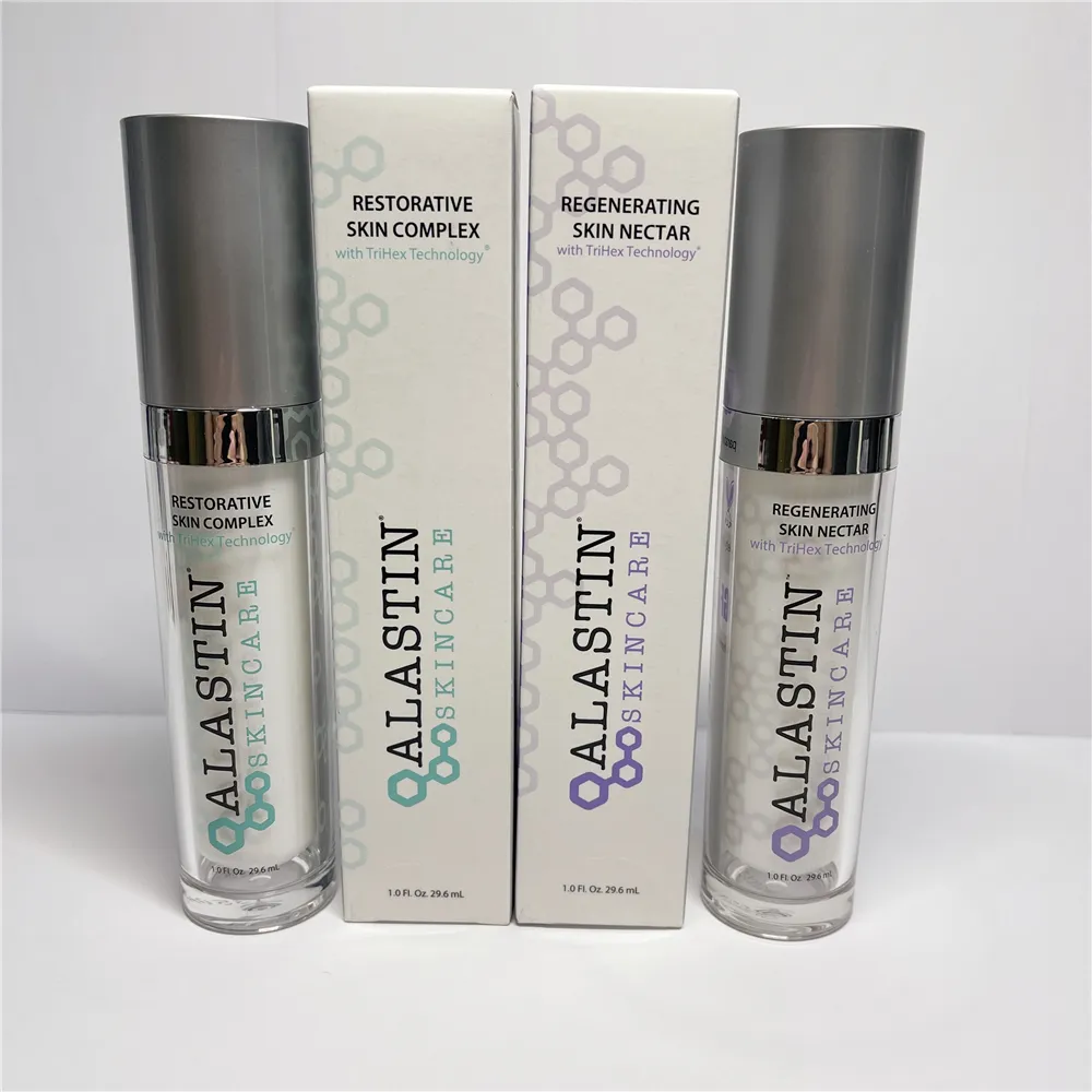 Hurtownie ALASTIN Skincare Restorative Skin Complex Serum Regenerujący Skórę Nektar Zmiękczający Krem Twarzy Nawilżający Balsam Nawilżający 1 UNCJA