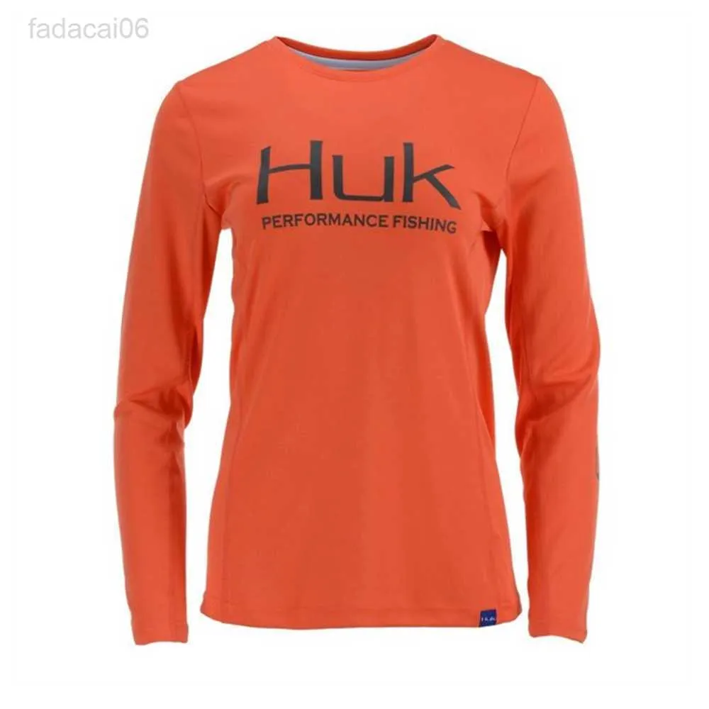 Fishing Accessories HUK Fishing Shirts Performance Fishing Hoodie Women  Summer Outdoor Sports Long Sleeve Fishing Clothing Uv Protection Jersey  Gear HKD230706 From 14,82 €