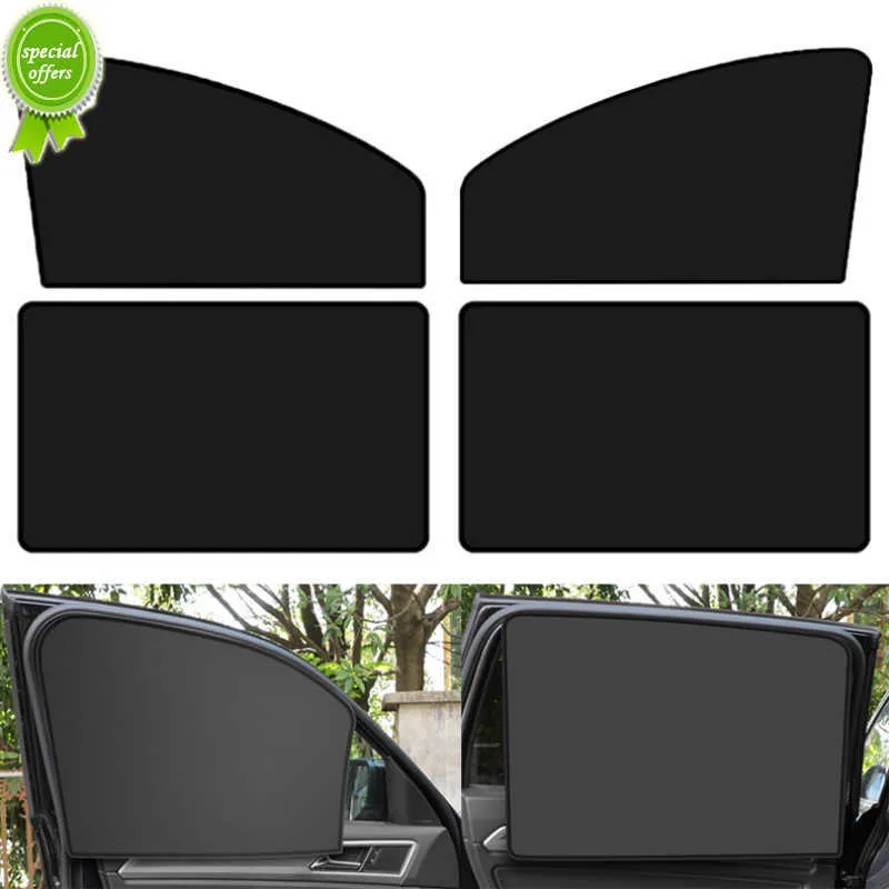 Pára-sol magnético para carro Cortinas de proteção UV Protetor solar Capa de malha de dois lados Protetor solar de janela Protetor solar de janela Cobertura de filme de janela