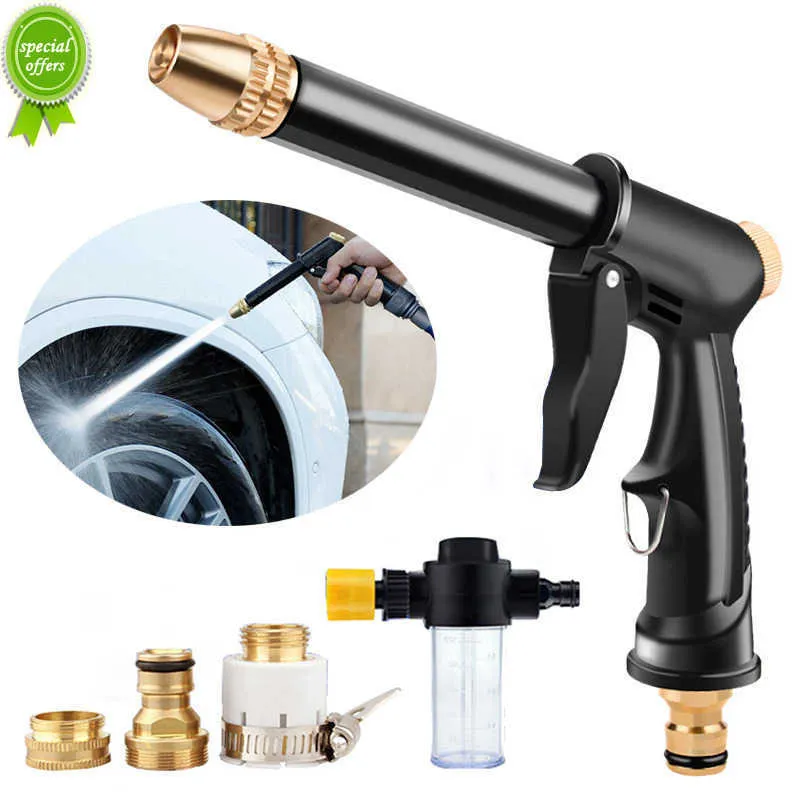 Nouveau pistolet à eau à haute pression pour le nettoyage de voiture pistolets à eau arroseur de jardin Kit d'outils de lavage réglable