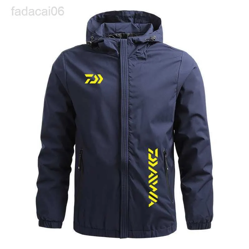 Fishing Accessories 2023 New Men's Breathable Fly Fishing Wading Jacket Waterproof Fishing Wader Jacket Clothes Outdoor Hunting Fishing Clothing HKD230706