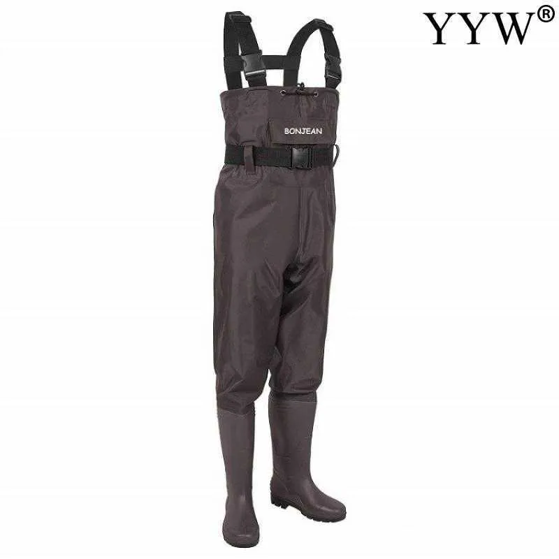 Fishing Accessories Fishing Waders Pants Overalls With Boots Gear Set Suit  Adult Set Waterproof Overalls Trousers Kits Men Women Chest Waders Pants  HKD230706 From Fadacai06, $50.4