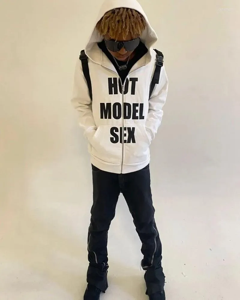 Long zip up hoodie mens cheap