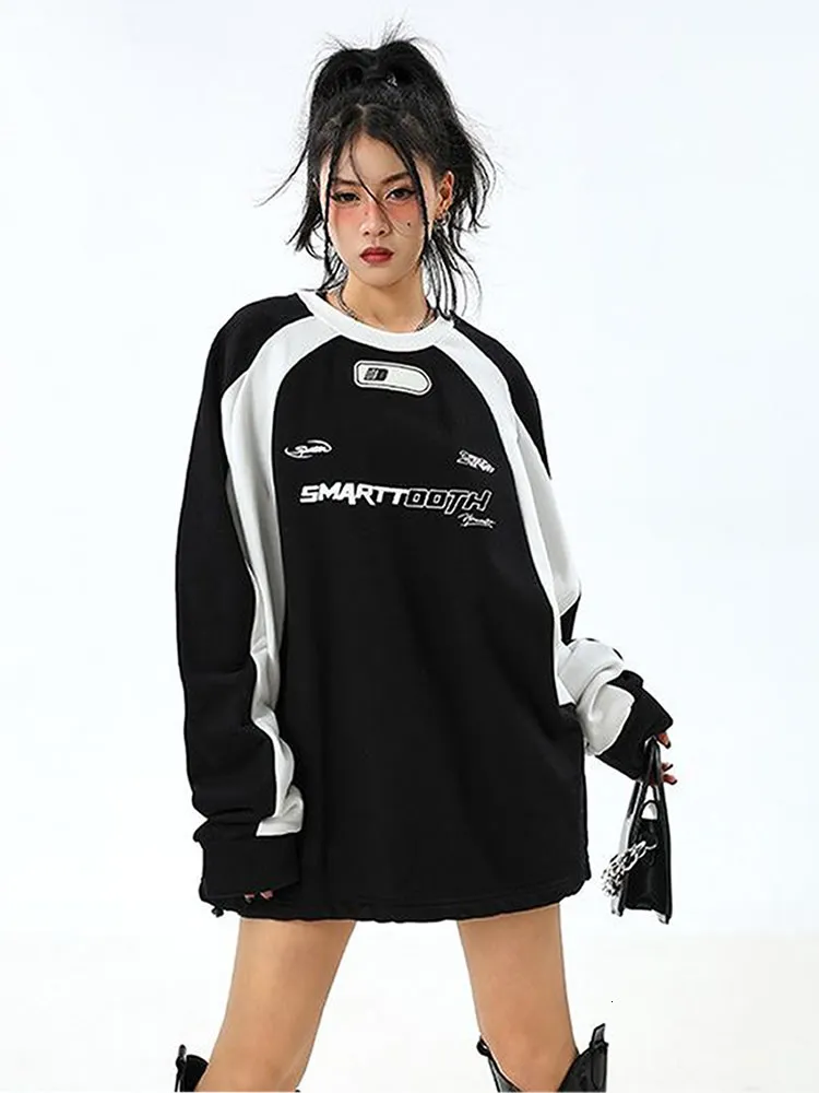 Felpe Con Cappuccio Da Donna Felpe Y2K Donna Vintage Coreano Acubi