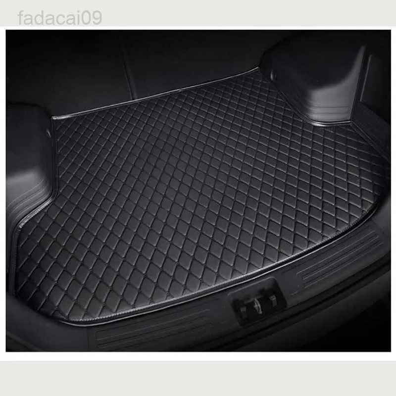 Housse de siège pour animal de compagnie Tapis de coffre de voiture en cuir sur mesure pour tous les modèles Dodge Ram Crew Cab Challenger Daytona Durango Neon Journey SXT SRT8 Tapis HKD230706