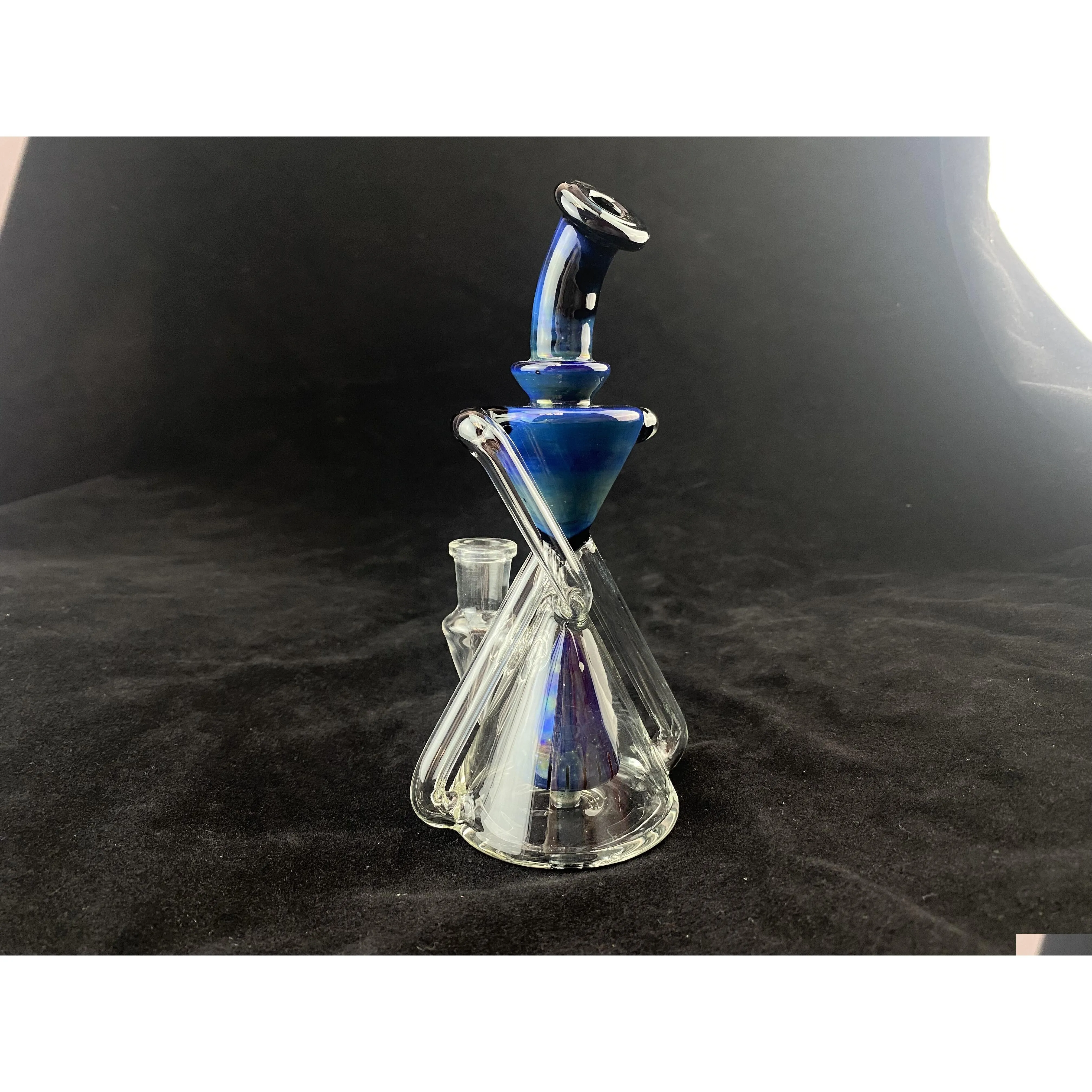 Smoking Pipes Pipe Black Sier Plus Clear Color Rig 14Mm Joint Welcome To Order Factory Direct Sales Price Concessions Drop Delivery Dhitz