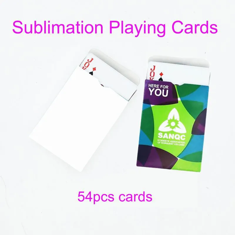 Sublimation Blank Playing Jacquie Lawson Cards For Kids And Adults Heat ...
