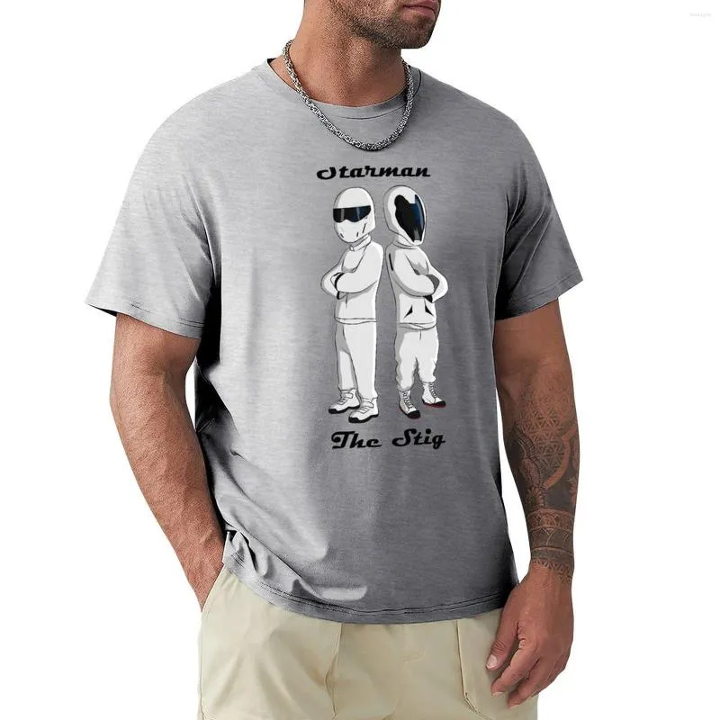 Camiseta polo masculina Stig e Starman para menino blusa camisetas masculinas