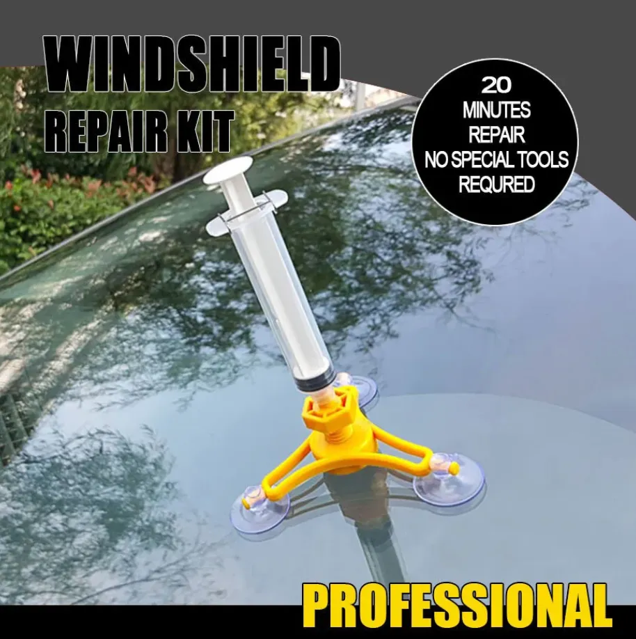 1Set Auto Windschutzscheibe Reparatur Werkzeuge DIY Auto Fenster Reparatur Kit Glas Windschutz Reparatur Werkzeug Set Für Riss Auto Zubehör c185