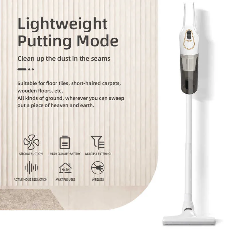 Xiaomi Draagbare Draadloze Autostofzuiger Oplaadbare Handheld Automotive Stofzuiger Voor Auto Stofvanger Cycloon Zuigkracht