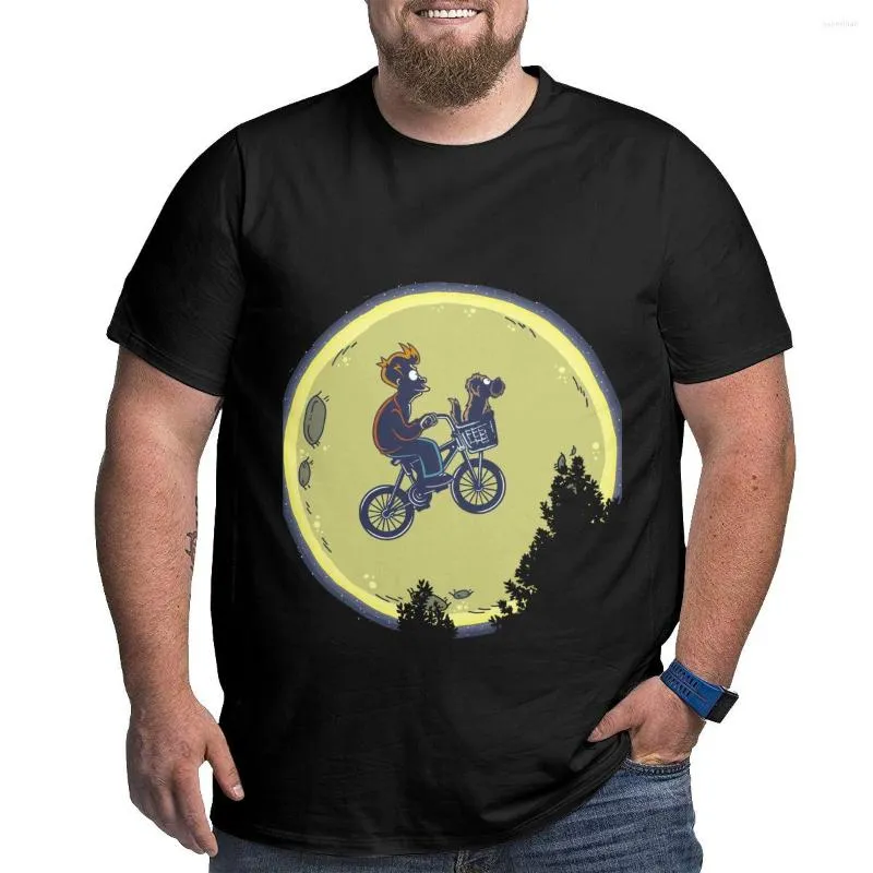Męskie koszulki polo Fry Me To The Moon T-Shirt Big Size Custom T Shirt Śliczne topy Śmieszne koszule Odzież męska
